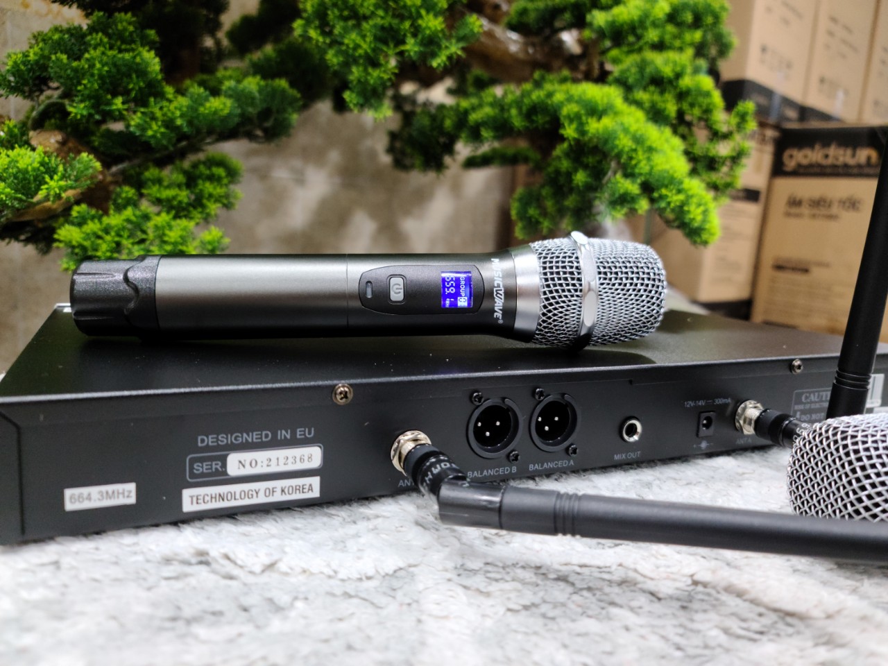 Micro Karaoke Không Dây Musicwave HS-1090 NEW 2019 _CHÍNH HÃNG