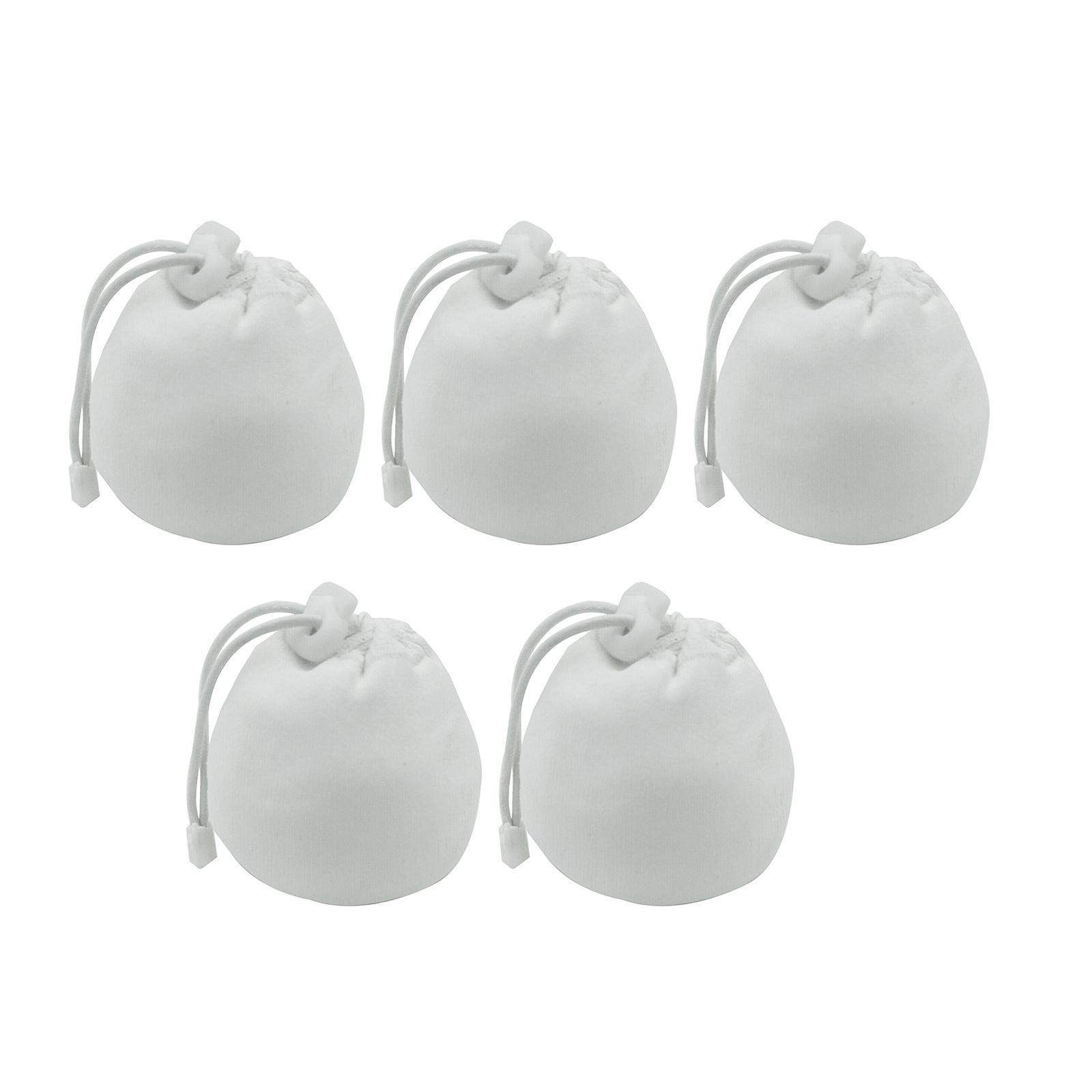 5Pcs Chalk Ball Bag Drawstring Bag with Buckle for Bouldering Deadlifting