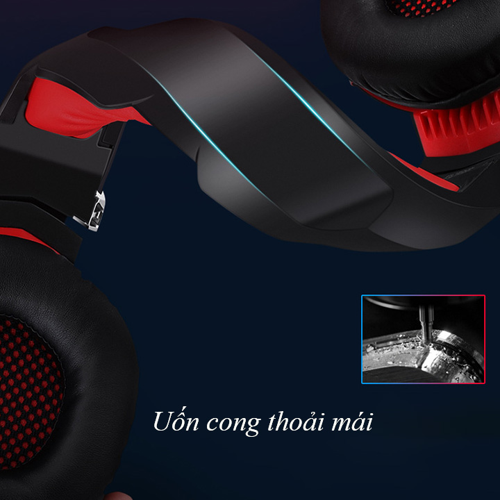 Tai nghe chụp tai headphone gaming chơi game dành cho các game thủ K2A pro