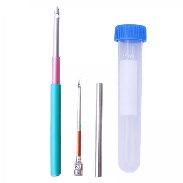 2-7pack Embroidery Punch Needle Pen Sewing Kit Knitting Tool 3Pcs Needle 1Pc