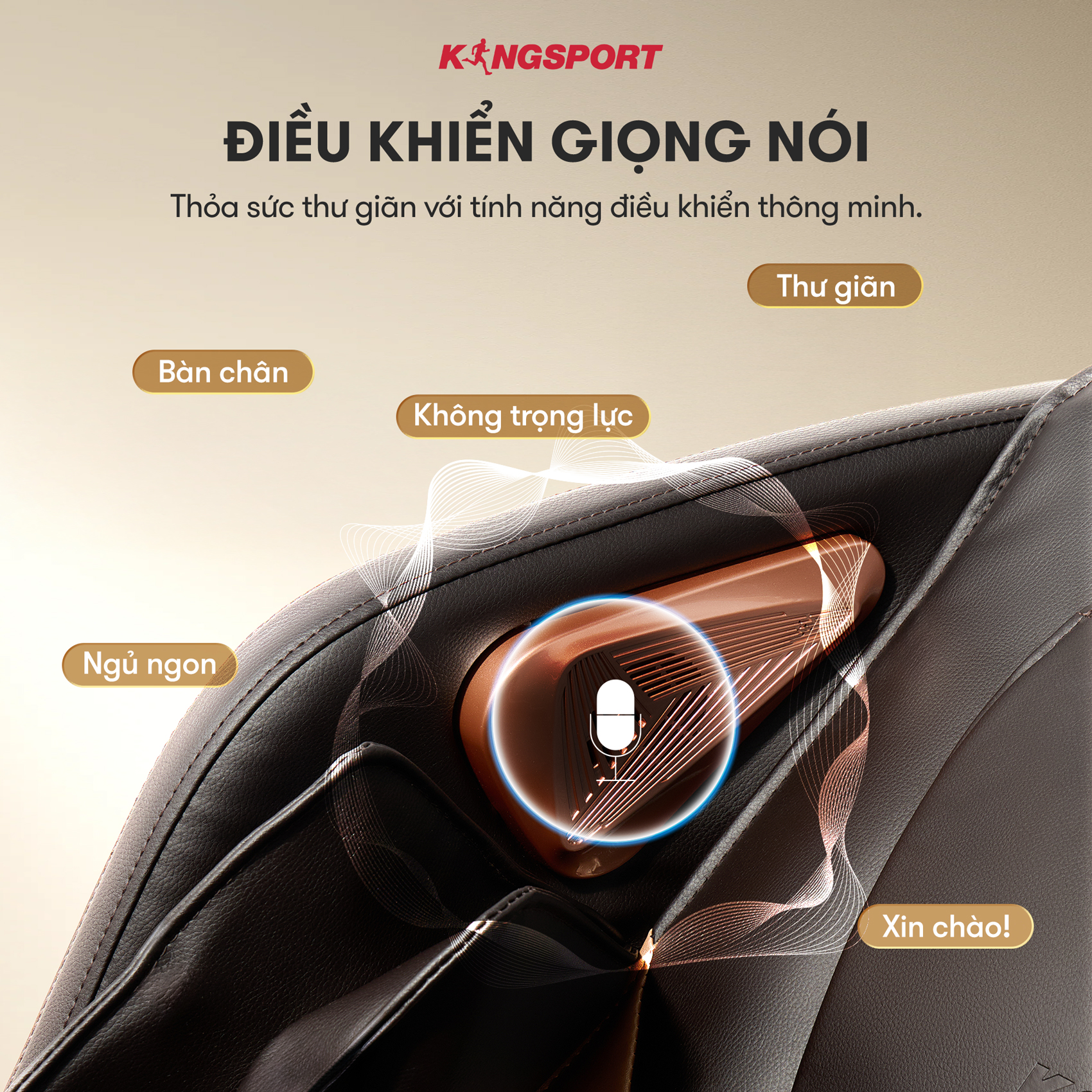 [Miễn phí lắp đặt] Ghế massage KINGSPORT G82 New, Công Nghệ Làm Ấm Warmtech, Công Nghệ Massage Chân Legtech 2-in-1
