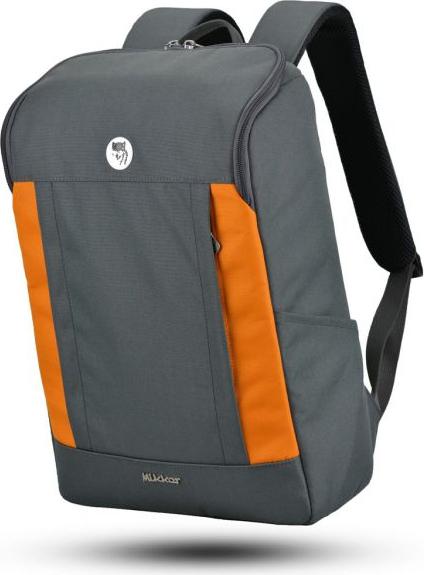 Balo laptop 15.6 inch Mikkor Kalino Backpack Graphite Orange