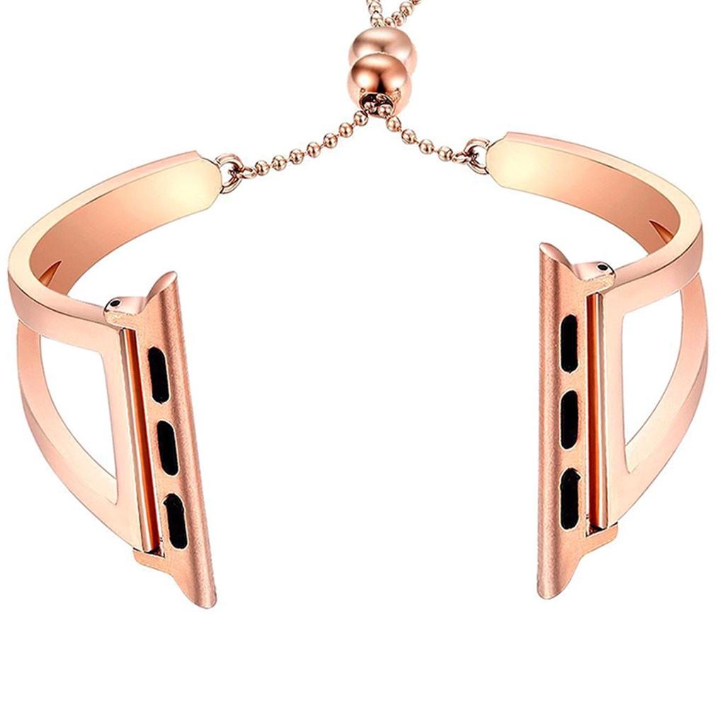 Stainless Steel Wristband Bangle Cuff For iWatch Series 1/2/3 42mm