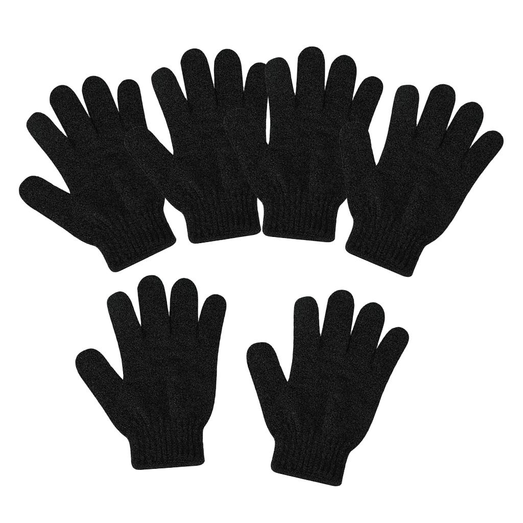 6 Miếng Tẩy Tế Bào Chết Toàn Thân Găng Tay Tắm Bath Massage Spa Mitts