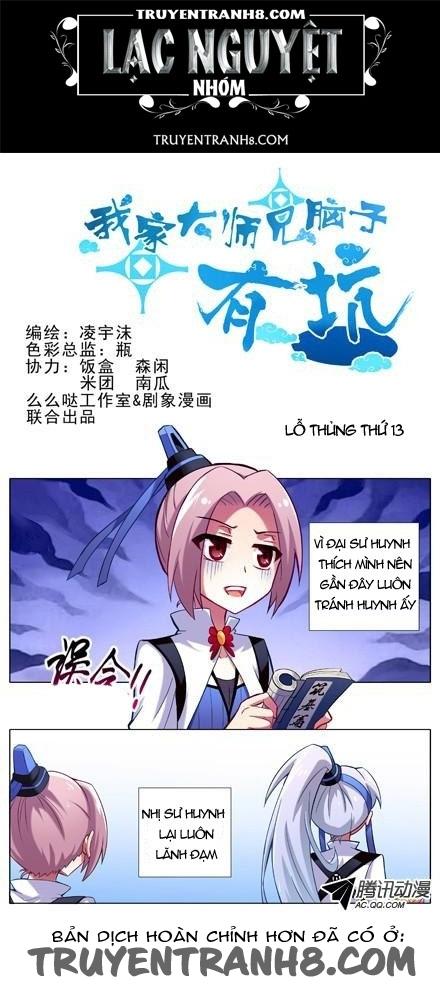 đầu óc đại sư huynh của ta rất đen tối chapter 12 1