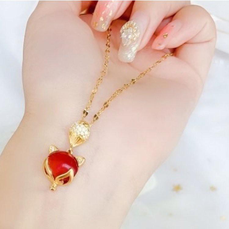 Lắc tay, dây chuyền Hồ ly may mắn BHLT160