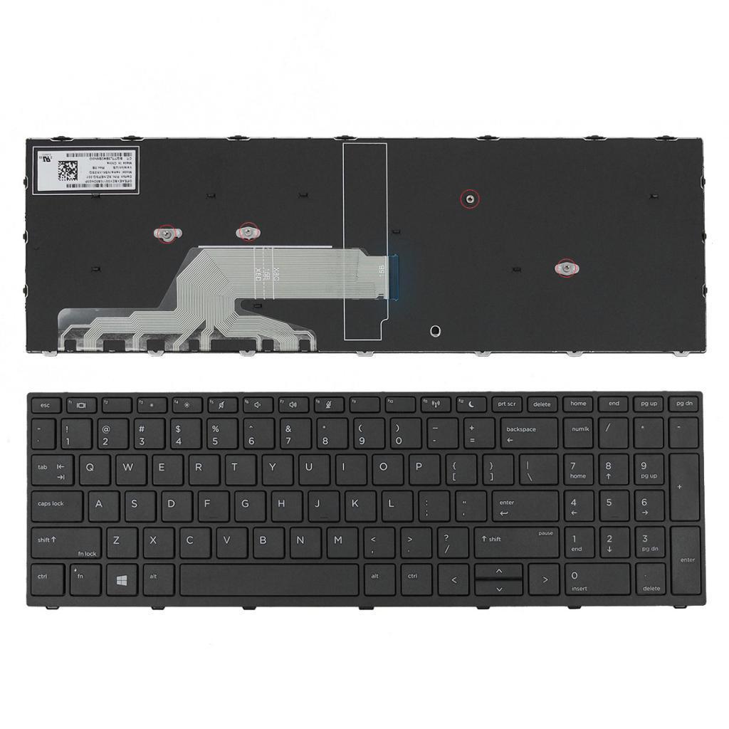 New Keyboard for HP 450 G5/455 G5 Series US Black Frame L01028-001