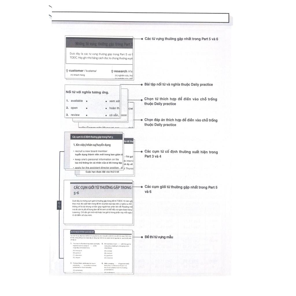 Toeic vocab basic - 1000 từ vựng cơ bản kèm bài tập dành cho người mới bắt đầu - Bản Quyền