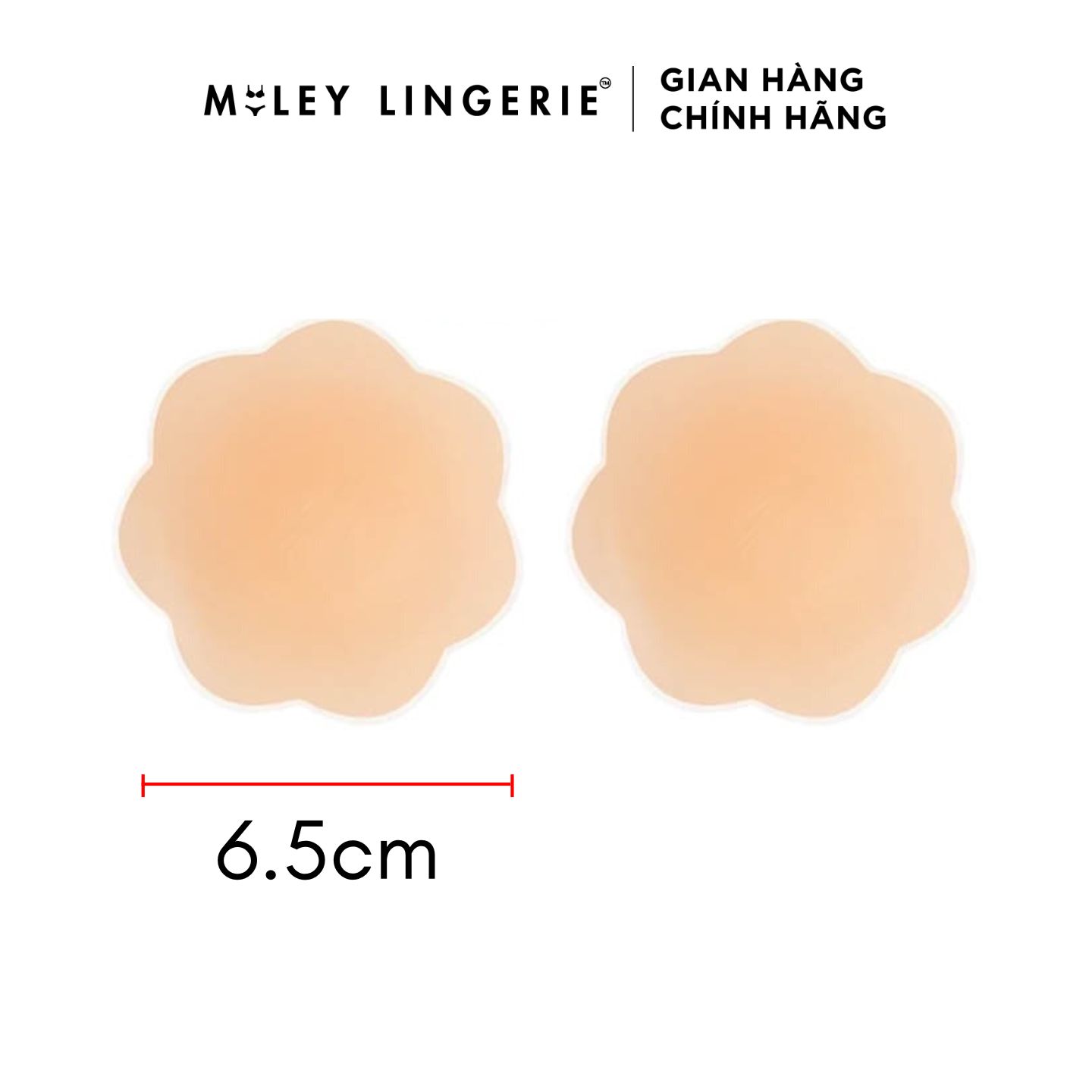 Combo 4 Cặp Miếng Dán Ngực Silicon Hình Cánh Hoa và Matte Tàng Hình Cho Phái Nữ, Miếng Dán Miley Lingerie