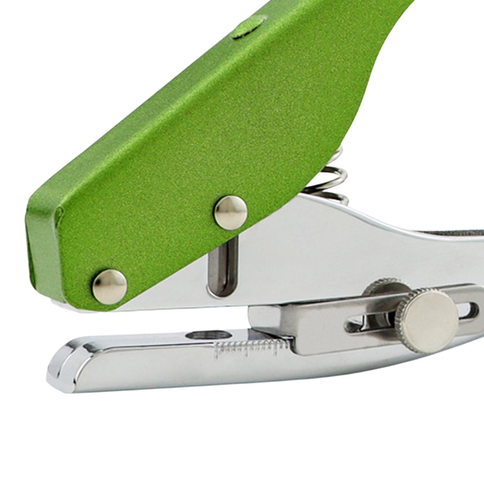 Round Hole Punch Punching Tool Portable Handhed Plier Paper Puncher Hole Puncher Single Shape for Office, Chipboard, Tag, DIY Craft, Card Making
