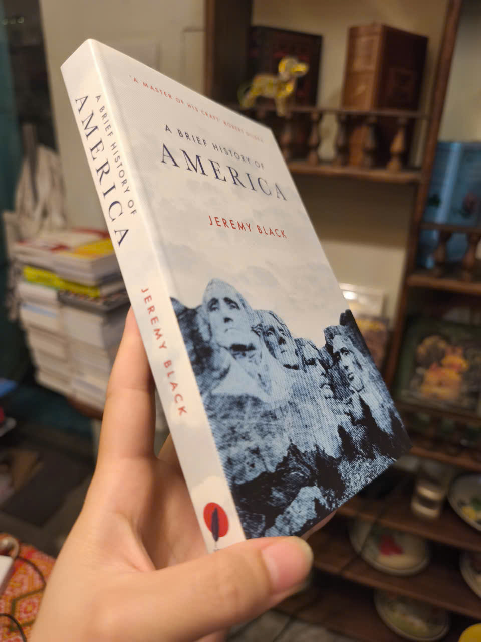 Sách - A Brief History of America by Jeremy Black | American History English Book | Sách ngoại văn
