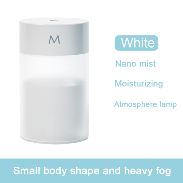 360ML Máy Tạo Độ Ẩm Không Khí Siêu Âm Khuếch Tán Hương Thơm Di Động Xông Phòng Máy Phun USB Tinh Dầu Atomizer Đèn LED Nhà, Xe Ô Tô