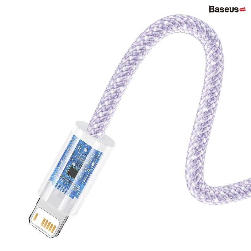 Cáp Sạc Nhanh Truyền Dữ Liệu Baseus Dynamic Series Fast Charging Data Cable USB to iP 2.4A ( Hàng Chính Hãng)