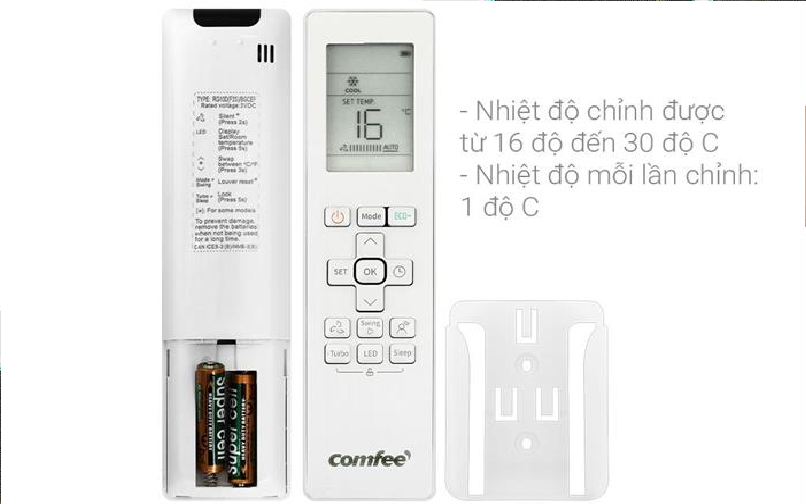 Máy lạnh Comfee Inverter 1.5 HP CFS-13VGPF-V - HÀNG CHÍNH HÃNG - CHỈ GIAO HCM