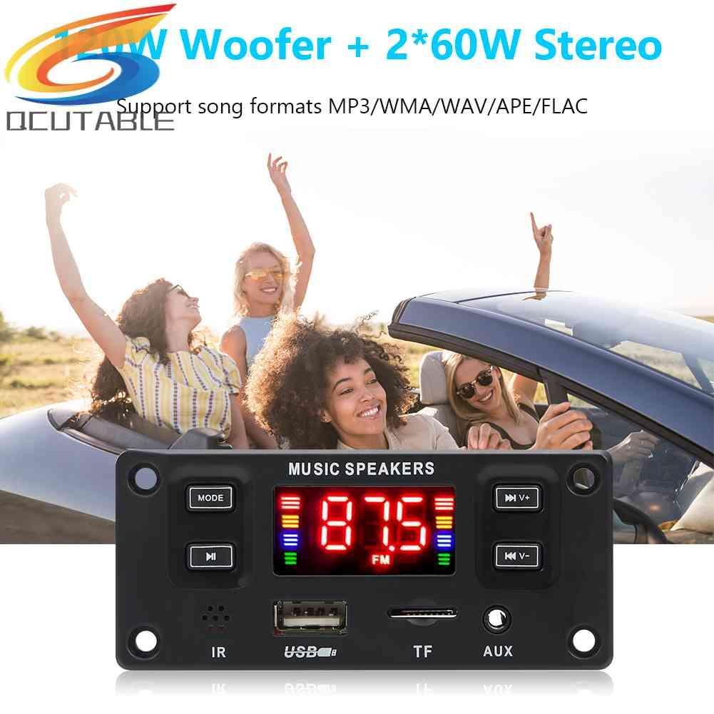 Bảng Mạch Khuếch Đại Âm Thanh 2 X 60W 12V Bluetooth 5.0 120W Chuyên Dụng Cho Xe Hơi