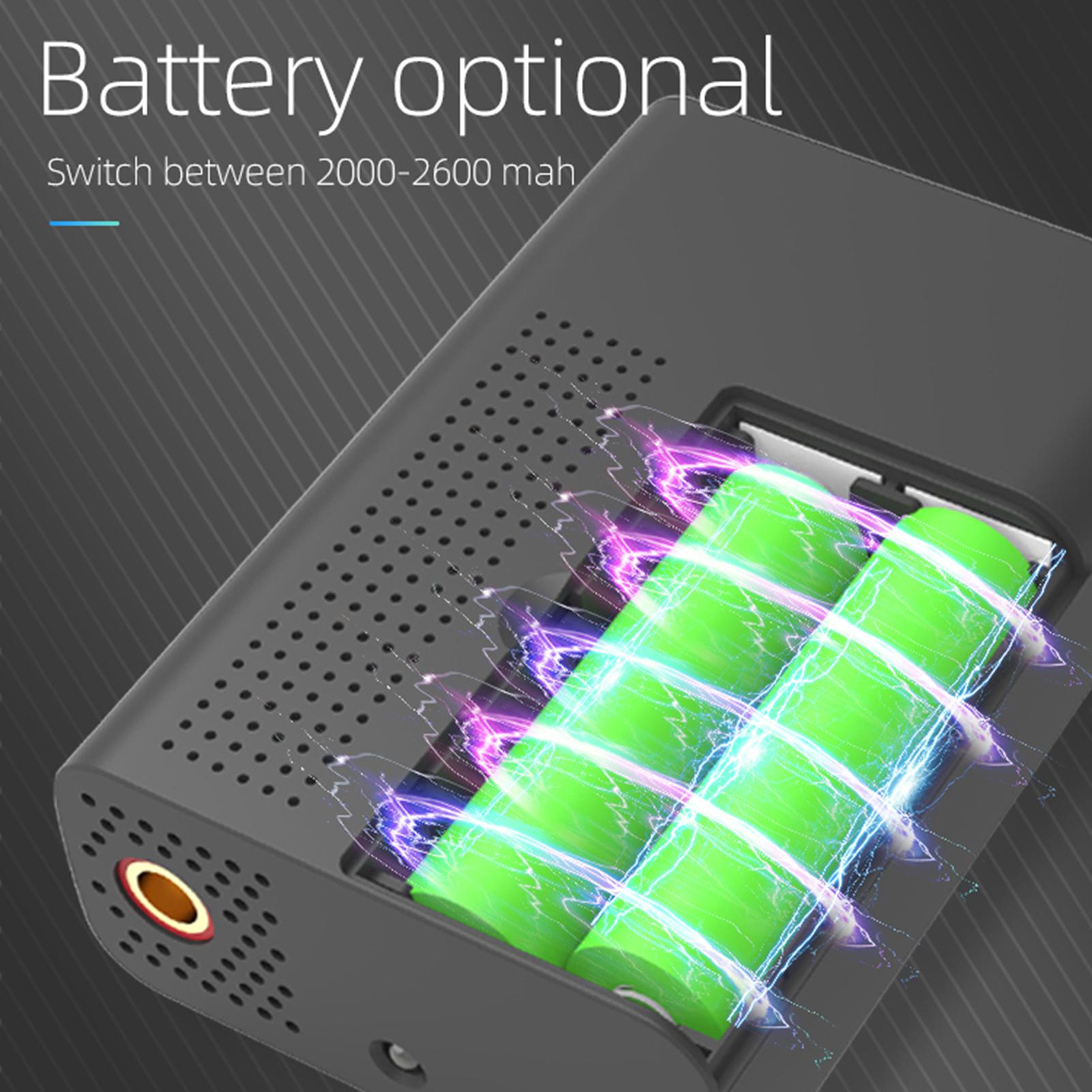 Portable Air Compressor 150PSI Replaceable Battery Inflator Pump Wireless Car Inflator Pump+Digital Display LED Light
