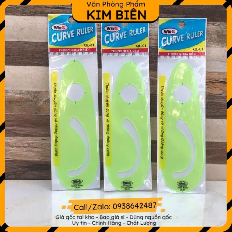 ️sỉ vpp,sẵn hàng️ THƯỚC PARABOL  WINQ - VPP Kim Biên