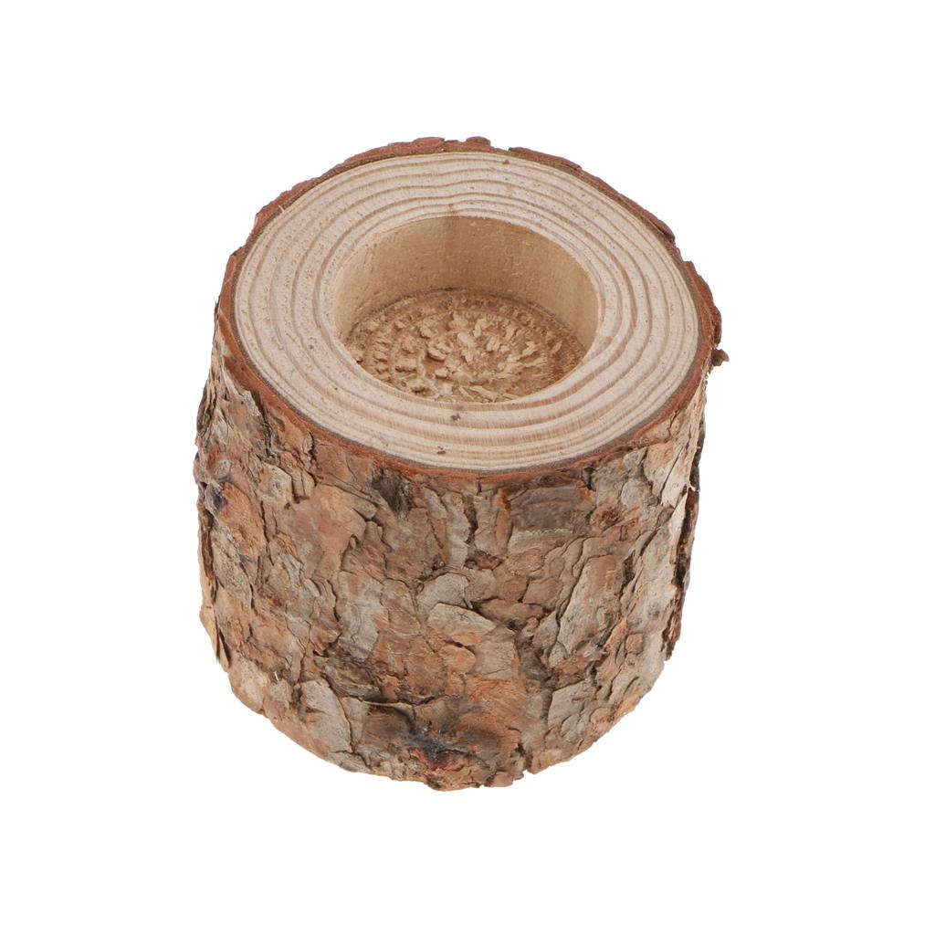Cây Nến Tự Nhiên Cây Nến Bằng Gỗ Ánh Sáng Cho Bữa Tối Dưới ánh Nến
