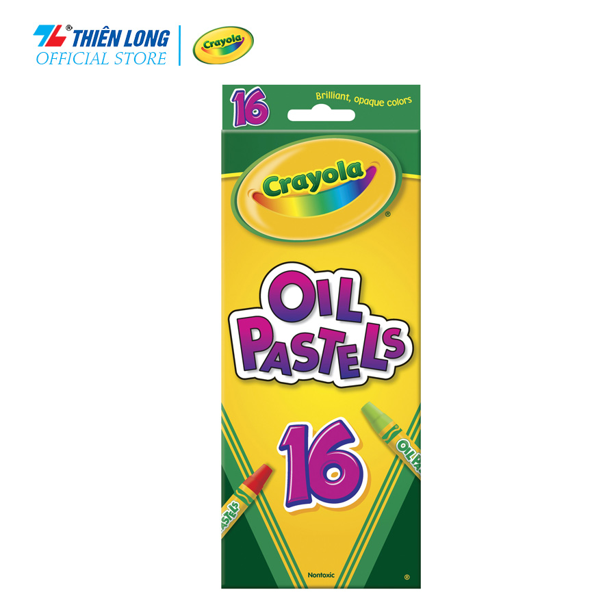 Bộ 16 bút sáp màu Crayola Hexagonal Shape Oil Pastel