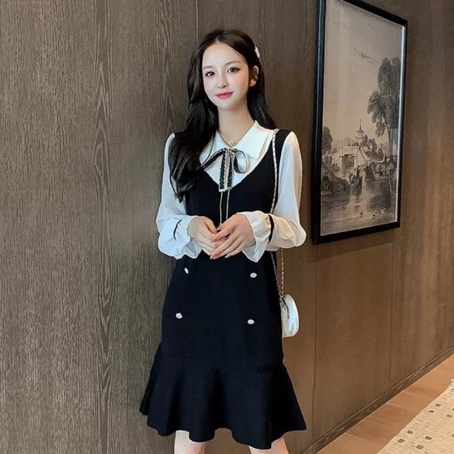Váy len đuôi cá cực sang