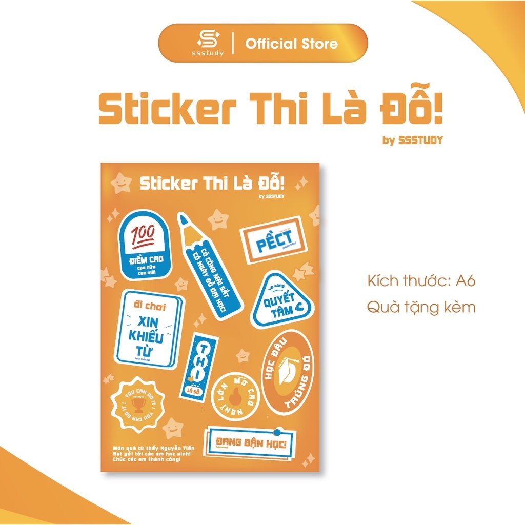 Sticker Quyết tâm đỗ đại học