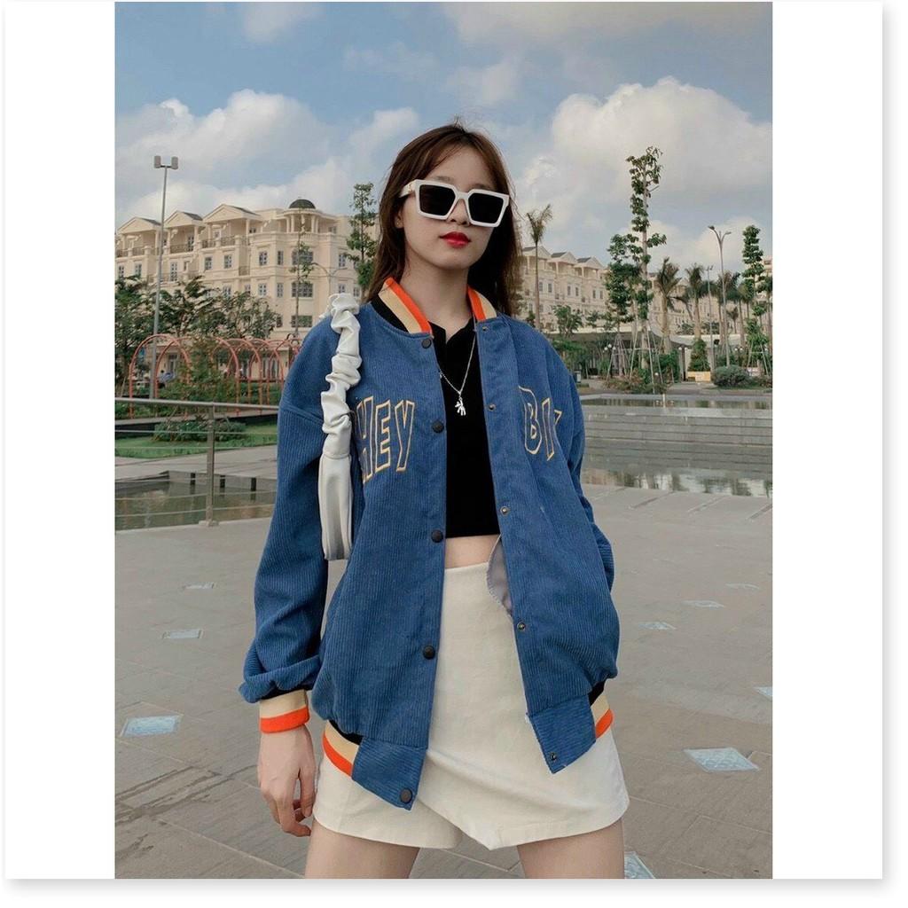 ÁO KHOÁC NỮ BOMBER UNISEX NHIỀU MÀU SẮC