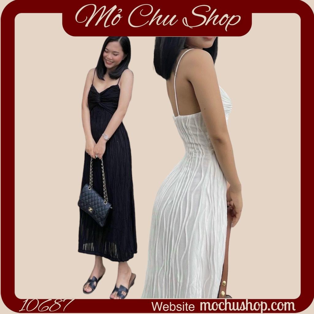 ĐẦM XOÈ 2 DÂY XOẮN NGỰC 10686