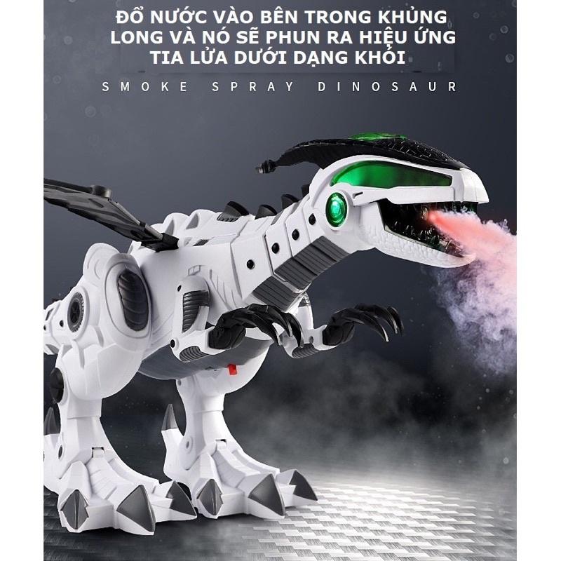 Khủng Long Robot Có Hiệu Ứng Phun Lửa Kích Thước Lớn - Đồ Chơi Giải Trí Cho Trẻ Em