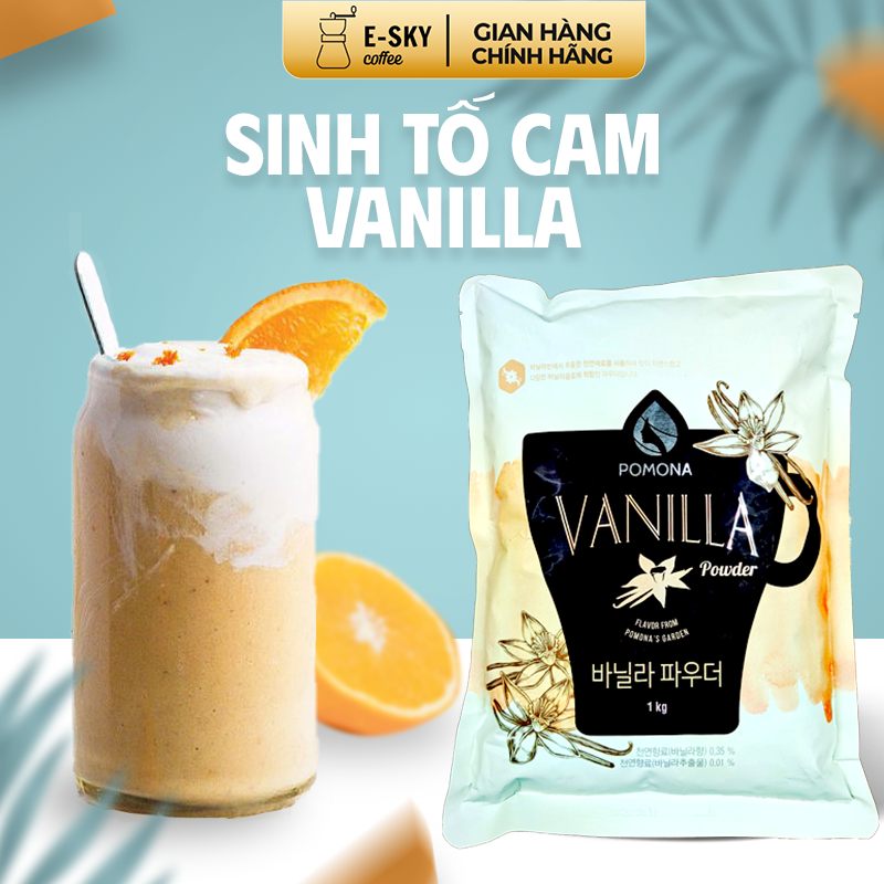 Bột Vani - Vanilla Powder Nguyên Liệu Pha Chế Cà Phê, Latte, Mocha, Trà Sữa, Sữa Lắc Hàn Quốc Gói 1kg