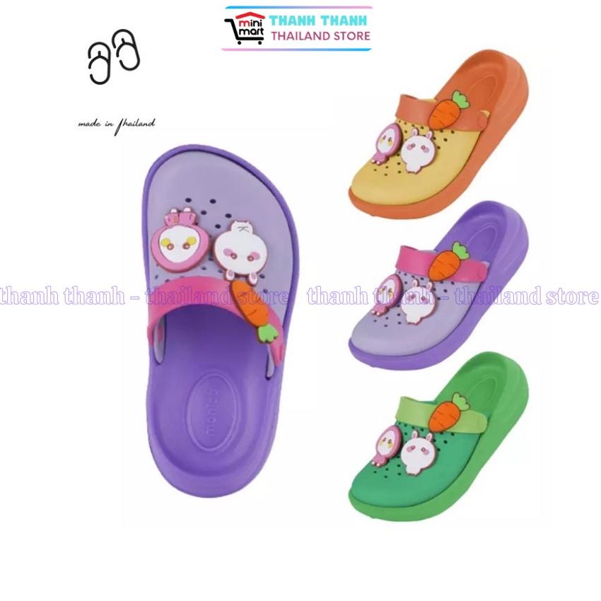 Dép Sục Thái Lan cho Bé  - HÌNH THỎ KIDS - DN-01 KIDS RABBIT CARROT