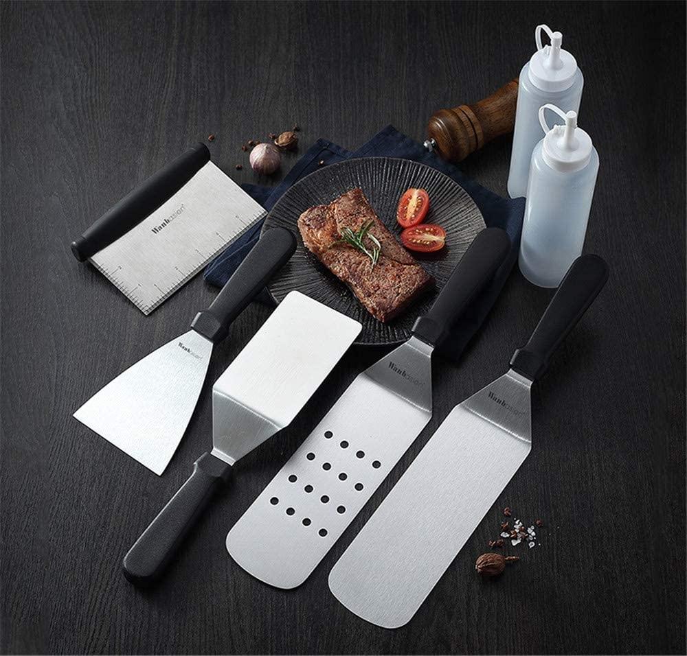 12 Cái/Bộ Thìa Đũa Inox BBQ Dụng Cụ Nướng Bộ Nhà Bếp Thìa Thịt Nướng DIY Vỉ Nướng Nạo BBQ Phụ Kiện