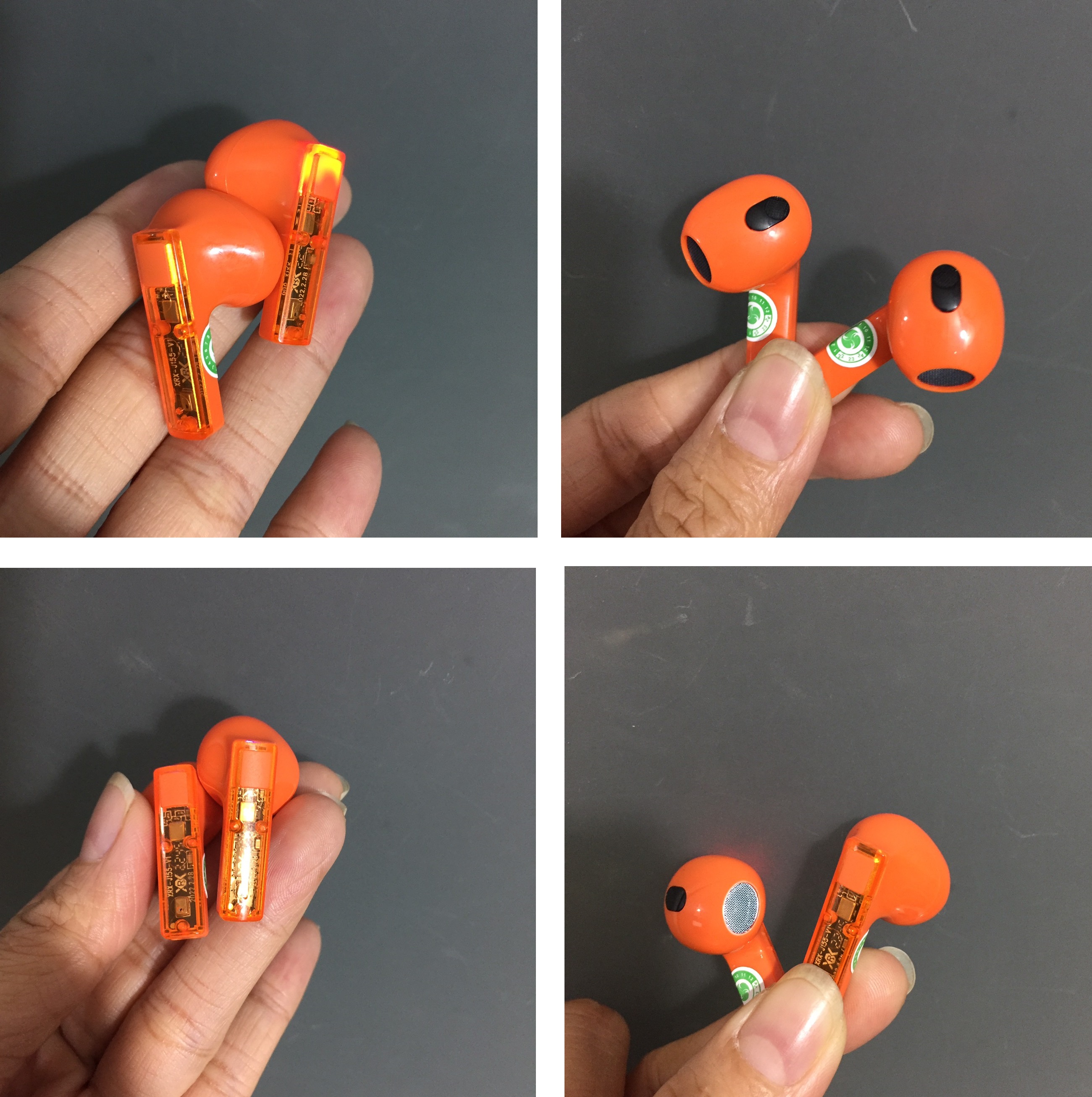 Tai nghe không dây bluetooth V5.3 thiết kế trong suốt lộ máy Remax CozyBuds 6C _ Hàng chính hãng