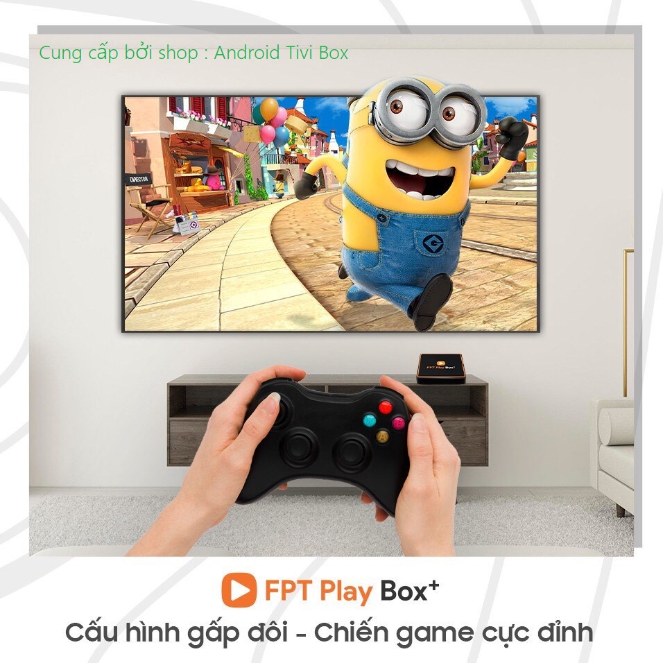 FPT Play Box 2020 plus 4K mã T550 truyền hình điều khiển giọng nói Đầu thu android box Fpt - Hàng Chính Hãng