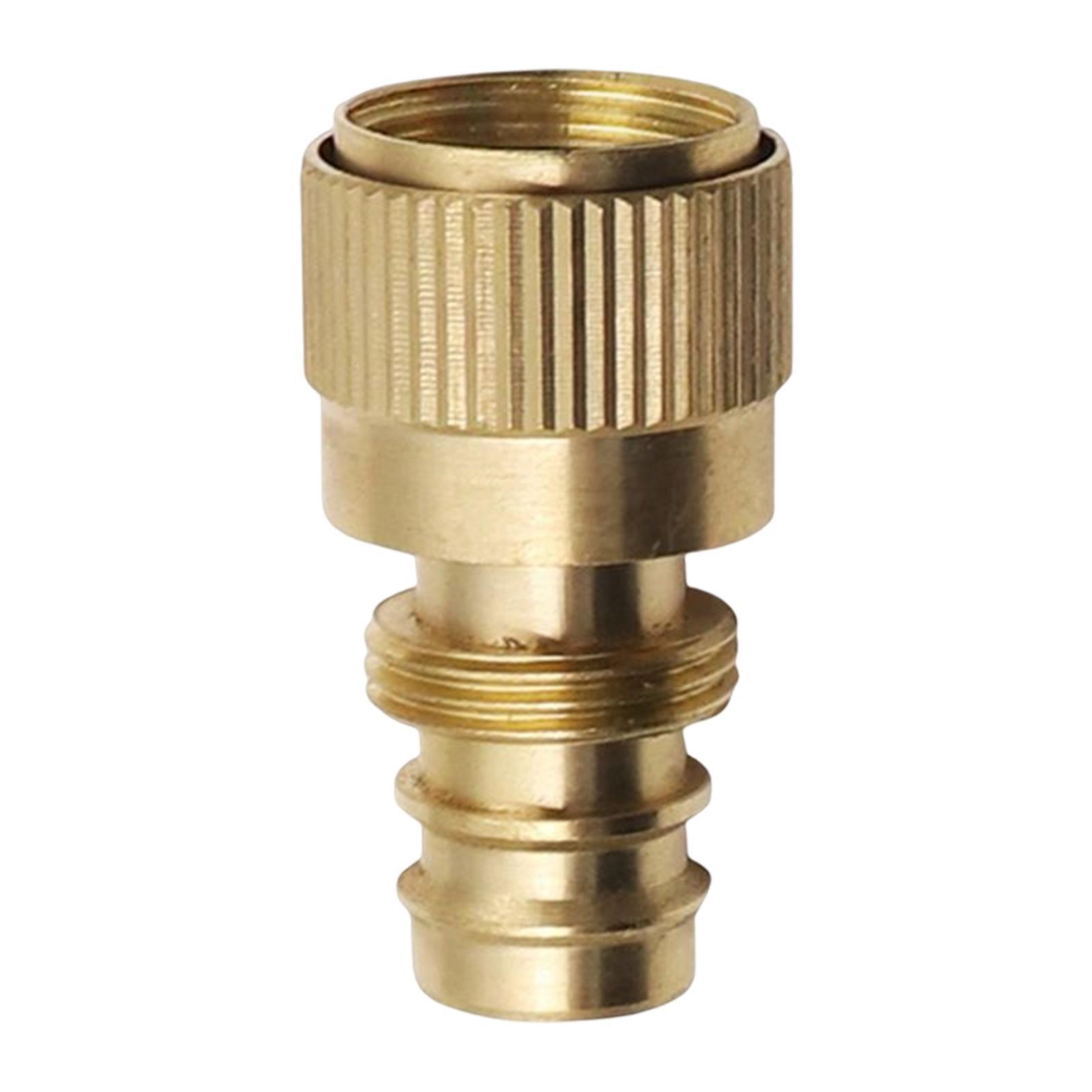 Brass Garden Hose Tap Connector Brass Joint Garden Hose Adapter for Garden Hose Replaces