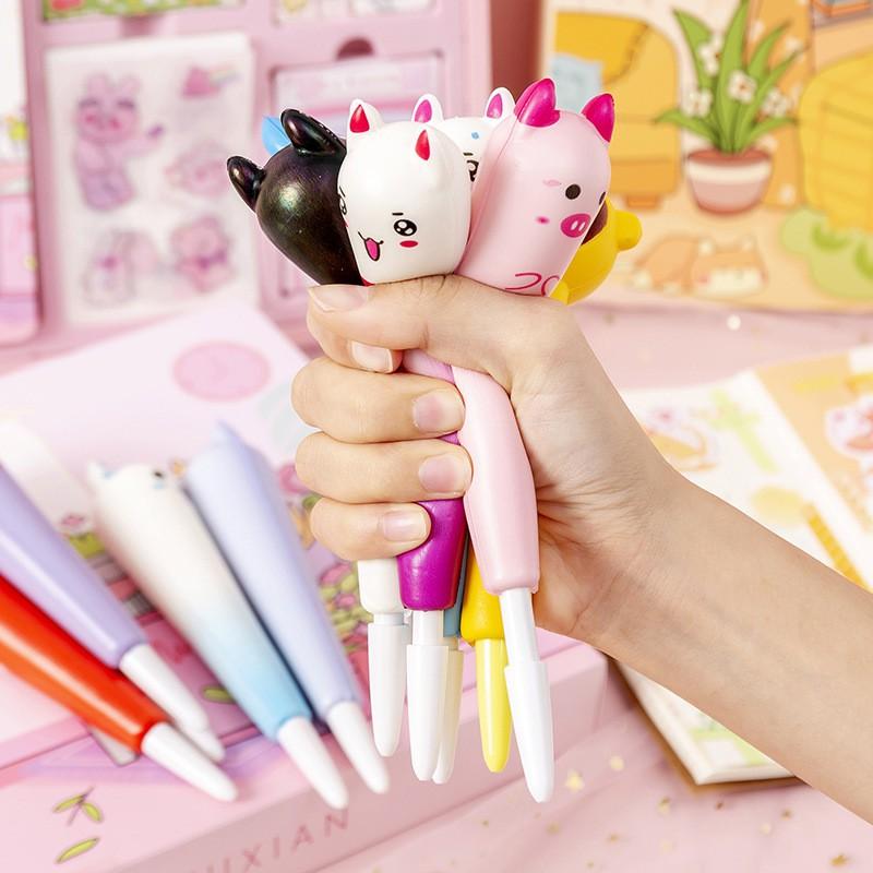 Bút nước xả stress Squishy dễ thương cute nhiều mẫu tặng sinh nhật, quà tặng bạn gái