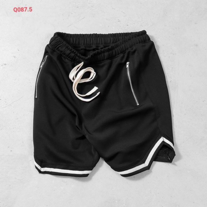 &lt;FREE SHIP&gt; Quần short unisex chất poly co giãn 1v (Hình Thật)