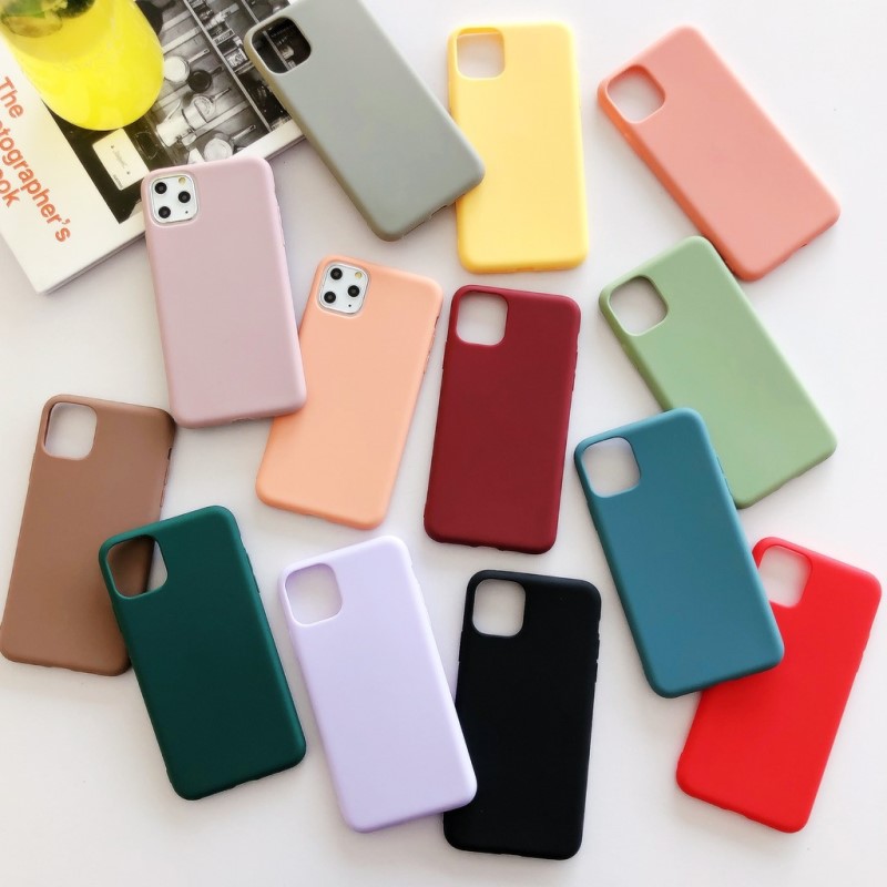 Ốp chống bẩn cho iPhone 7 Plus / 8 Plus / X / Xs max / 11 / 11 Pro / 11 Pro max / 12 / 12 Mini / 12 Pro / 12 Pro max / 13 / 13 Mini / 13 Pro / 13 Pro max silicon dẻo nhiều màu