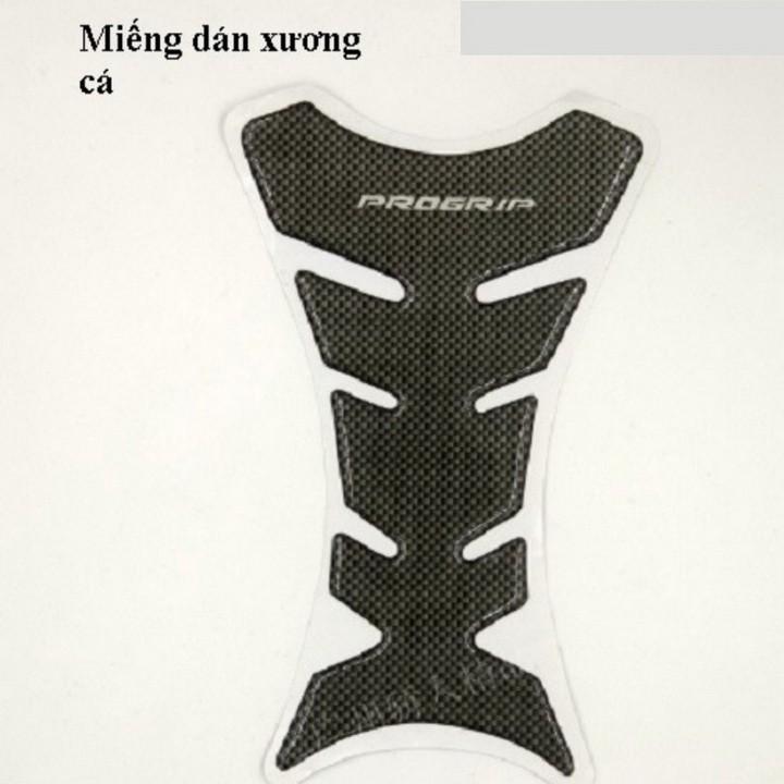 Miếng dán hình xương cá bình xăng xe moto