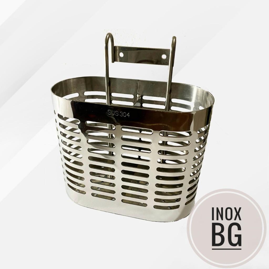 ỐNG ĐŨA 2 NGĂN BẦU DỤC INOX DẦY SÁNG BÓNG..GIỌ ĐŨA 2 NGĂN