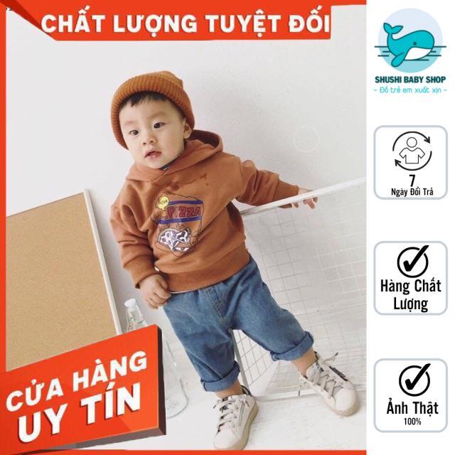 Áo Khoác Nỉ Xuất Hàn Xịn Cho Bé