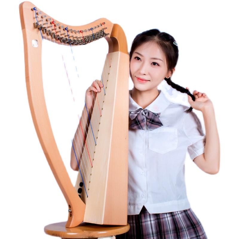 (CỰC ĐẸP VÀ CHẤT LƯỢNG) ĐÀN HARP (ĐÀN HẠC) HÃNG WALTER CAO CẤP LOẠI 19 DÂY CÓ BỘ KHÓA CHỈNH THĂNG GIÁNG GIÁ CỰC ƯU ĐÃI