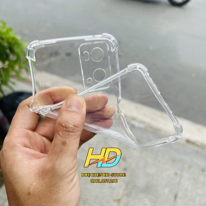 Ốp Lưng Dành Cho OPPO A76/A36 Dẻo Silicon trong suốt, Chống sốc, bảo vệ Camera
