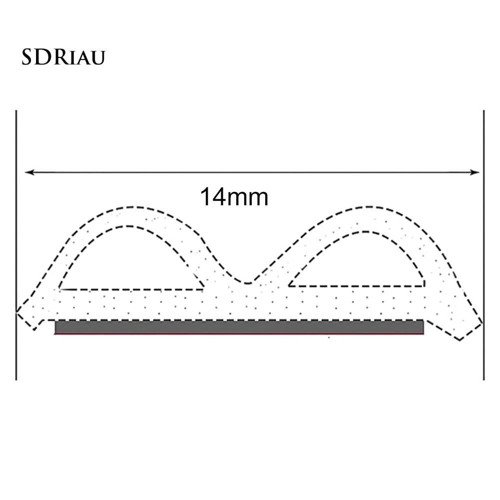 Dải dán vành cửa xe hơi cách âm 5m hình chữ B