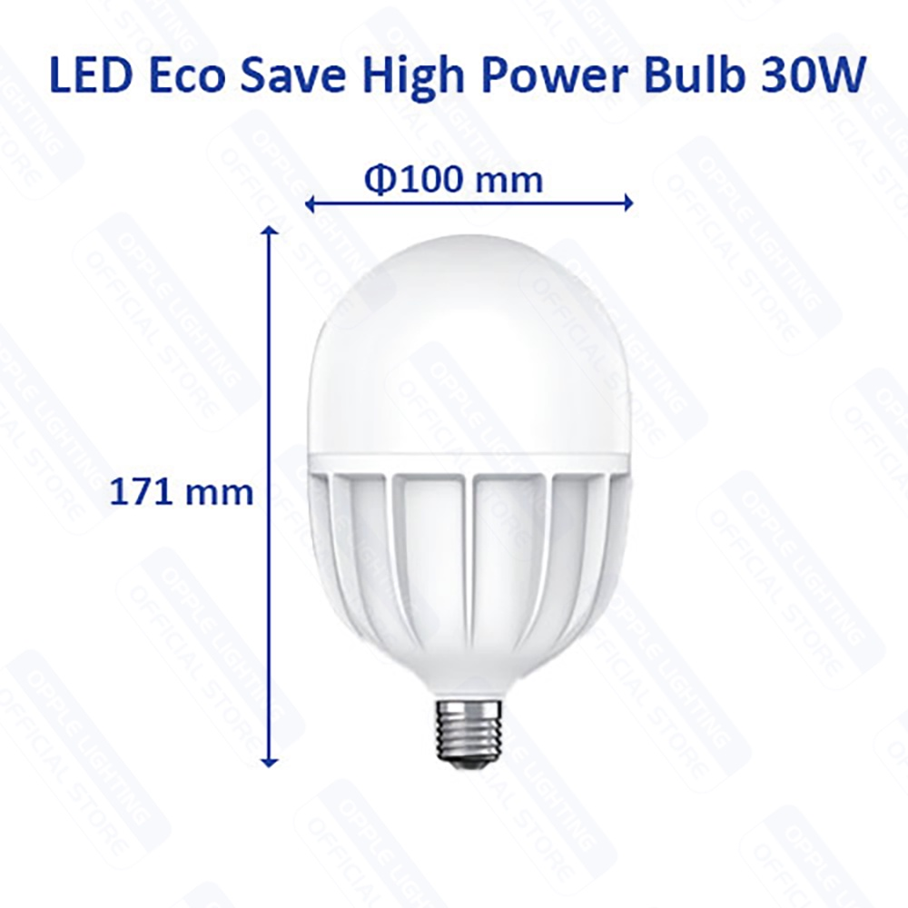 [COMBO MUA 5 TẶNG 1] Bóng OPPLE LED Bulb Trụ Eco Save E27-30W-6500K