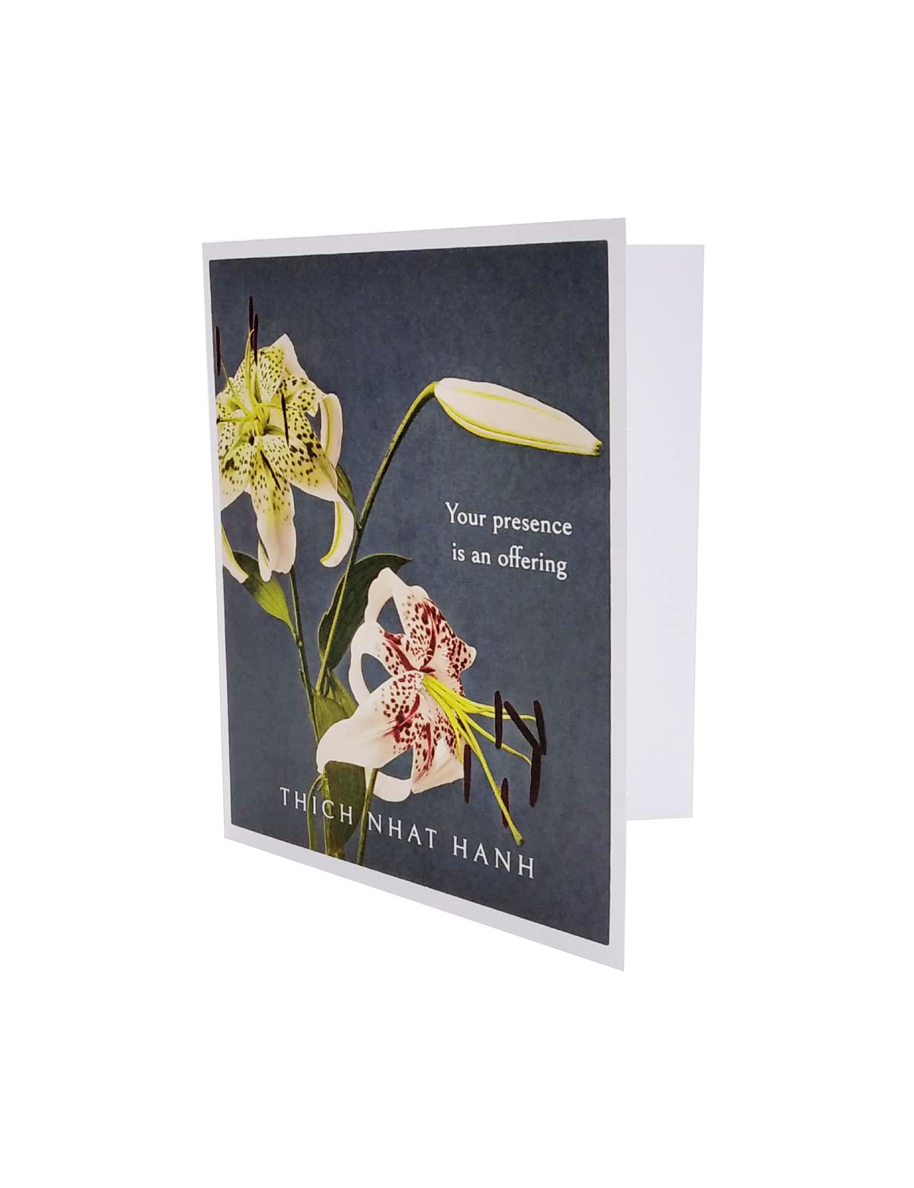 Thich Nhat Hanh Zen Flowers Boxed Note Cards