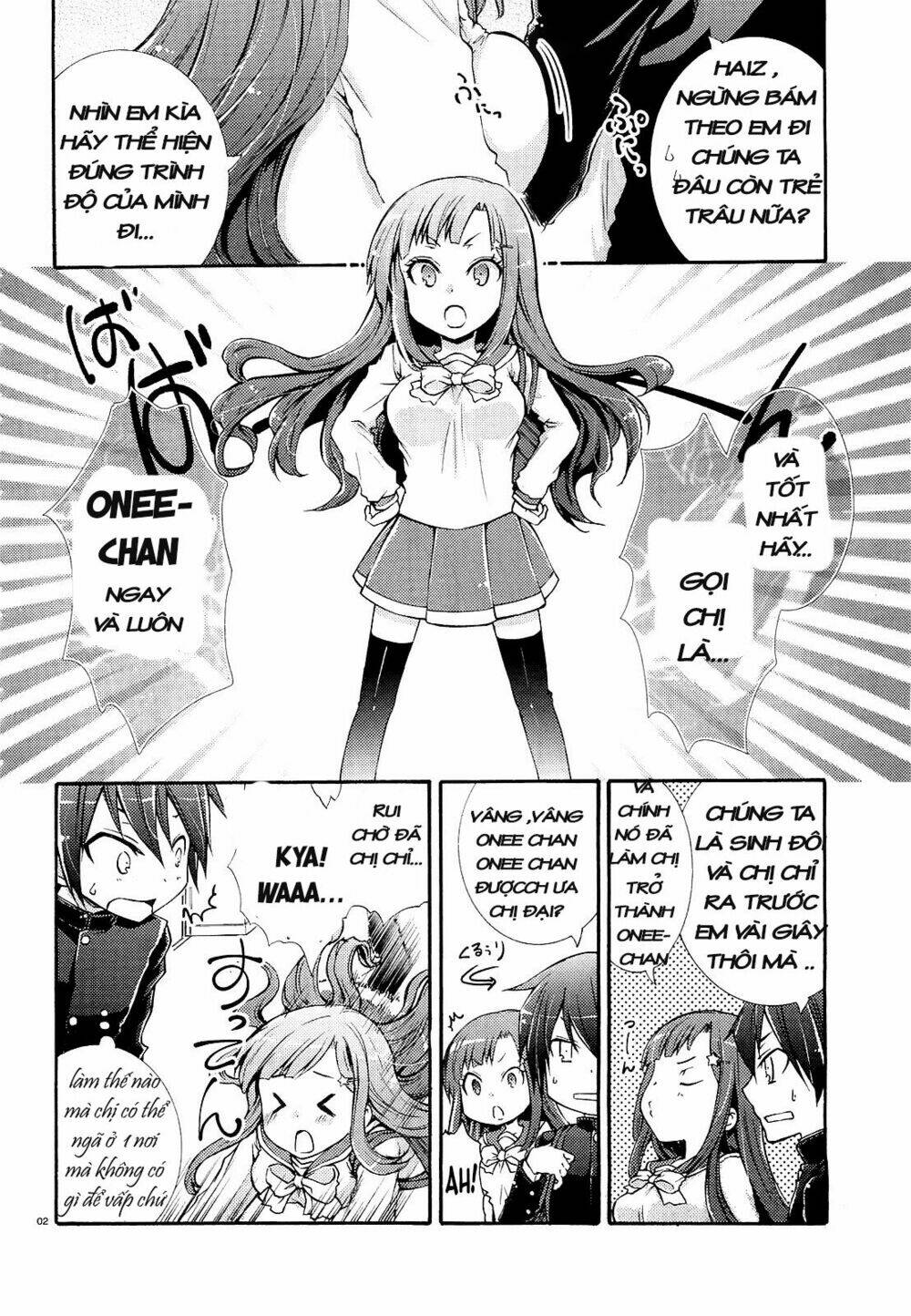 chị gái bá đạo chapter 1 3