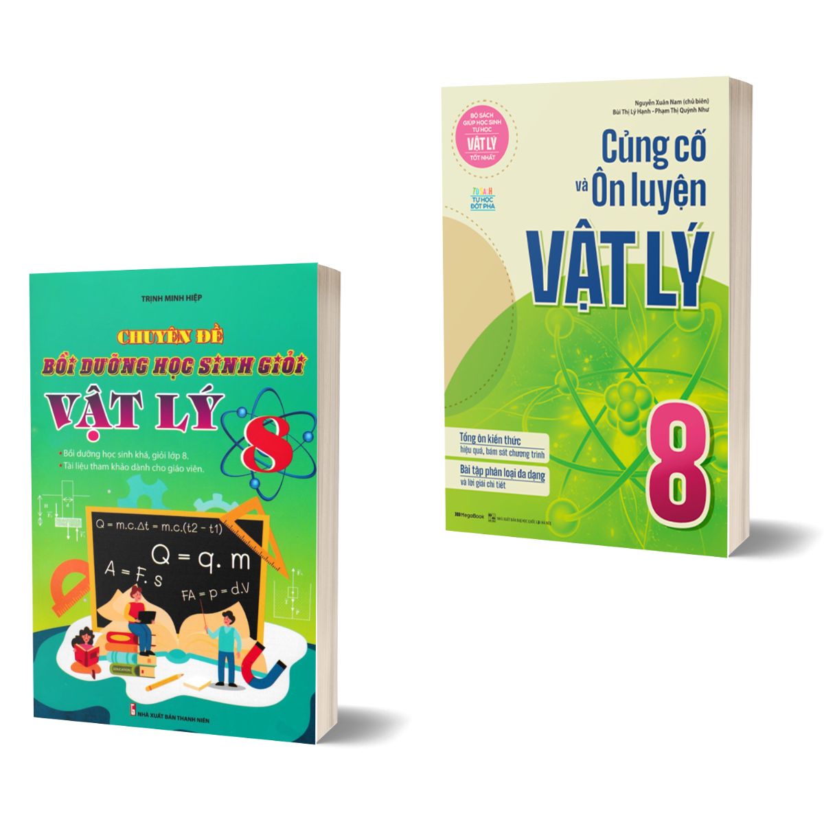 Combo Chuyên Đề Bồi Dưỡng Học Sinh Giỏi + Củng Cố Và Ôn Luyện Vật Lý 8