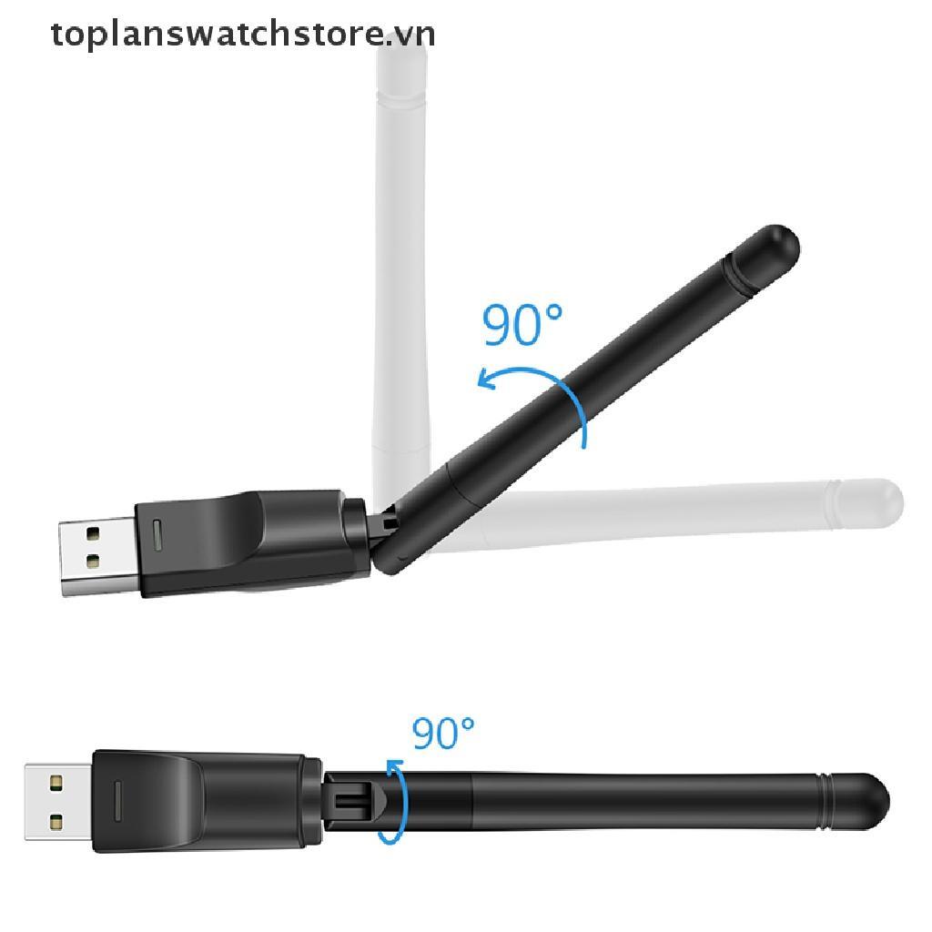 Thẻ Mạng Không Dây MT7601 Mini USB WiFi 150Mbps RTL8188 Cho Máy Tính / Laptop 2.4GHz