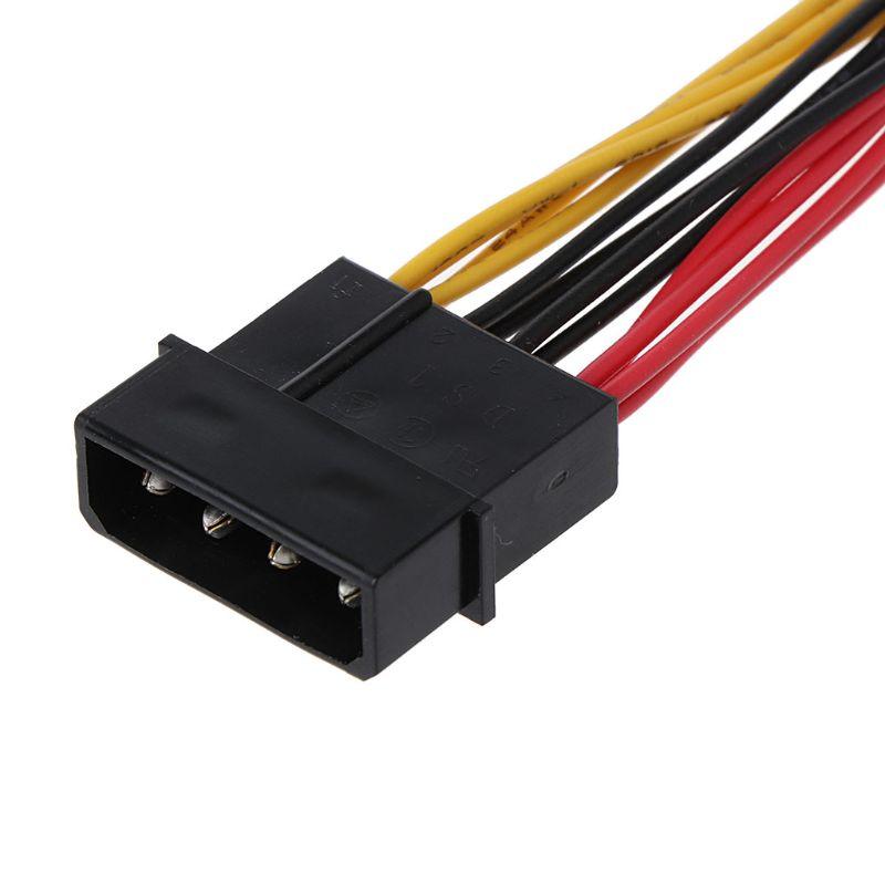 Rx Quạt Tản Nhiệt 4 Pin Ide Molex Sang 6 Cổng 2 Pin Cho Pc