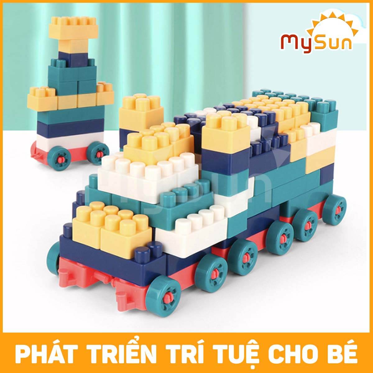 Bộ đồ chơi lắp ráp xếp mô hình cho trẻ em giá rẻ có hộp 100 – 500 chi tiết